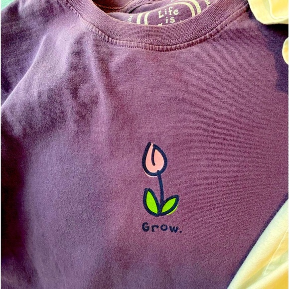 BUNDLE OF 2 LIFE IS GOOD T-SHIRTS: NEVER WORN!! - Picture 2 of 9